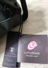 Liforme Travel Yoga Mat Grey With Zippered Travel Bag 