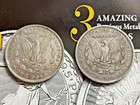 1880-o   1889-o Morgan Silver Dollars  1   Xf To Au Details   Two Coins 
