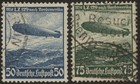 Stamp Selection Germany Wwii 3rd Reich Airship Hindenburg Graf Zeppelin Set U