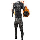 Thermal Underwear For Men  Winter Gear Long Johns Base Layer Top And Large Camo