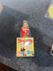 Vintage 1950s Mattel Popeye In The Music Box - Rare Tin Litho Jack-in-the-box