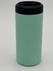 Yeti Rambler 12oz Colster Slim Can Cooler Insulator Koozie Seafoam Seltzer Used