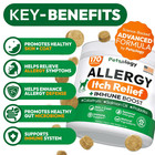 Dog Allergy Relief Chews 170 Treats Itch Relief For Dogs Omega 3 Fish Oil