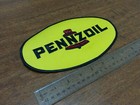 Rare Vintage Pennzoil 8  Oval One Sided Patch