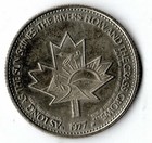 1977 Calgary Stampede Trade Dollar Token Horseshoe Mint Mark