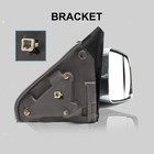 Towing Mirrors 2002-2009 Dodge Ram 1500 2500 3500 Power Heated Led Light Puddle
