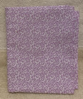 3 Pc Lot Purple   White Geo  Pebble  Leaf Cotton Fabric  total 2 28 Yards  New