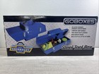 Chevy Steel Metal Toolbox Go Box Gm Chevrolet Blue Yellow Mancave - Brand New 