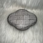 Antique Qing Dynasty Snakeskin Textured Chinese Porcelain Trinket Box W lid Rare