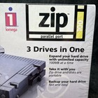 Nos Vintage Iomega Zip 100 Drive Parallel Port External Storage Pc Backup