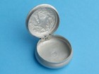 Saint Virgin Mary  Bernadette  Lourdes  Antique Religious Rosary Box  