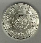 2022 Mexico Libertad 1 Onza  999 Silver Coin Bu      sealed Apmex Certification      