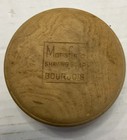 Bourjois Mansfield Shaving Soap Wooden Bowl Vintage 