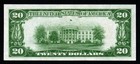 1928  20 Beautiful Au  unc Gold Certificate 