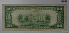 1929  20 National Bank Note Chicago  14551