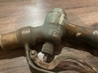 Powell Vintage Brass Two-speed Gas Pump Nozzle No  1696 Made In Usa Untested