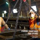 Uimoso 1 4  X 5  Chain Sling 4 Legs G80 Lifting Chain With Grab Hooks 6600 Lbs