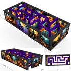 Inflatable Maze Arena Blooded Halloween Haunted House With Roof Sport Game