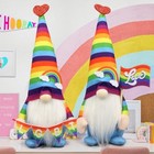 Pride Decorations For Home  2pcs Love Gay Stuffed Plush Pride-rainbow Gnomes