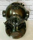 Vintage Antique Divers Diving Helmet us Navy mark V sea Scuba morse boston