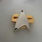 Star Trek Experience Las Vegas Metal Insignia Pins  Gold And Silver Lot Of  7