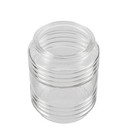 Replacement Clear Jelly Jar Glass Shade 23603-01 3-5 8 dia X 4-3 4 h fitter