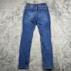 New York   Company Soho High Waist Curvy Legging Jeans Women 4 Blue Denim Ripped