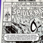 Spider-man  1 Iconic Cover Art By Todd Mcfarlane 11 x17  Replica Original Art     