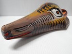 Antique Guatemalan   Mexican Mask Carved Wood - Wolf -  Nicely Detailed
