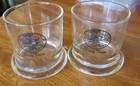 Lot Of 2 Vintage Early Times Bourbon Rocks Glasses Historical Image And Brand