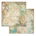 Stamperia Fortune 8x8 Paper Pad 10 Double Sided Sheets Sbbs105
