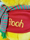 Vintage Winnie The Pooh Plush Mattel Disney Stuffed Animal Sweater Scarf Hat