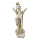 Pegasus Winged Horse Mythology Greek Statue Patina Cast Marble Decor