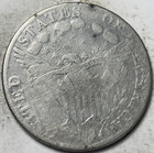 1799  1 Draped Bust Silver Dollar  Attractive Details  Harshly Cleaned scratched