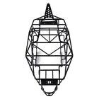 Metal Steel Roll Cage Frame Body Chassis For 1 10 Rc Axial Wraith 90053 Rr10  us