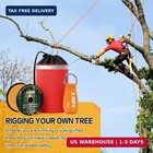 Xben Arborist Throw Line Kit - 150ft Slick Rope   9 11 15oz Throw Weight - Refle