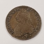 1785-l France Ecu King Louis Xvii  8694 Asw - Bayonne Mint - Sku-q2673