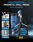 Creworks Md50 Magnetic Drill Stepless Speed Bi-directional 1950w 13900n W  6 Bit