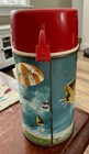 1963 King-seeley Space Rocket Themed Metal Thermos