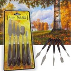 5pcs set Oil Painting Knife Utility Knife Painter s Knife Stainless Steel Gouach