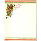 Vintage 1950s Mid-century Modern Unused Stationery Authentic 10 Sheets - Lot  1