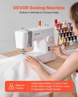 Vevor Sewing Machine Portable Electric Sewing Machine 18 Stitch Applications