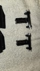 Technics Sl-1200 Mk2 Turntable Hinges   Mounting Brackets  pair   Sl-1200 Mkii