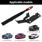 2-sets Rear Seat Quick Latch Release Kit Black Strap Fit For Ford F150 F250 F350