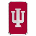 Indiana University 1 Oz Silver Colorized Bar  in Tep 