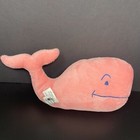 Vineyard Vines Logo Pink Whale Plush 9  Stuffed Animal Toy Wildlife Artists