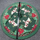 Vintage Christmas Tree Skirt Goose Cottagecore Country Farmhouse Grandmacore