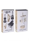 Anglaspel Music Instruments Harp    Rotary Tealight Candle Holder Sweden Metal