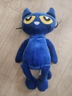 Kohls Cares Pete The Cat 14  Plush Blue Yellow Eyes Stuffed Animal Toy Soft 