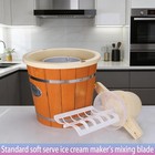 Replacement Paddle For Nostalgia Electric Ice Cream Maker   stirring 1  White